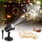 Christmas Snowflake Projector Outdoor LED Moving Snowfall Laser Light Landscape